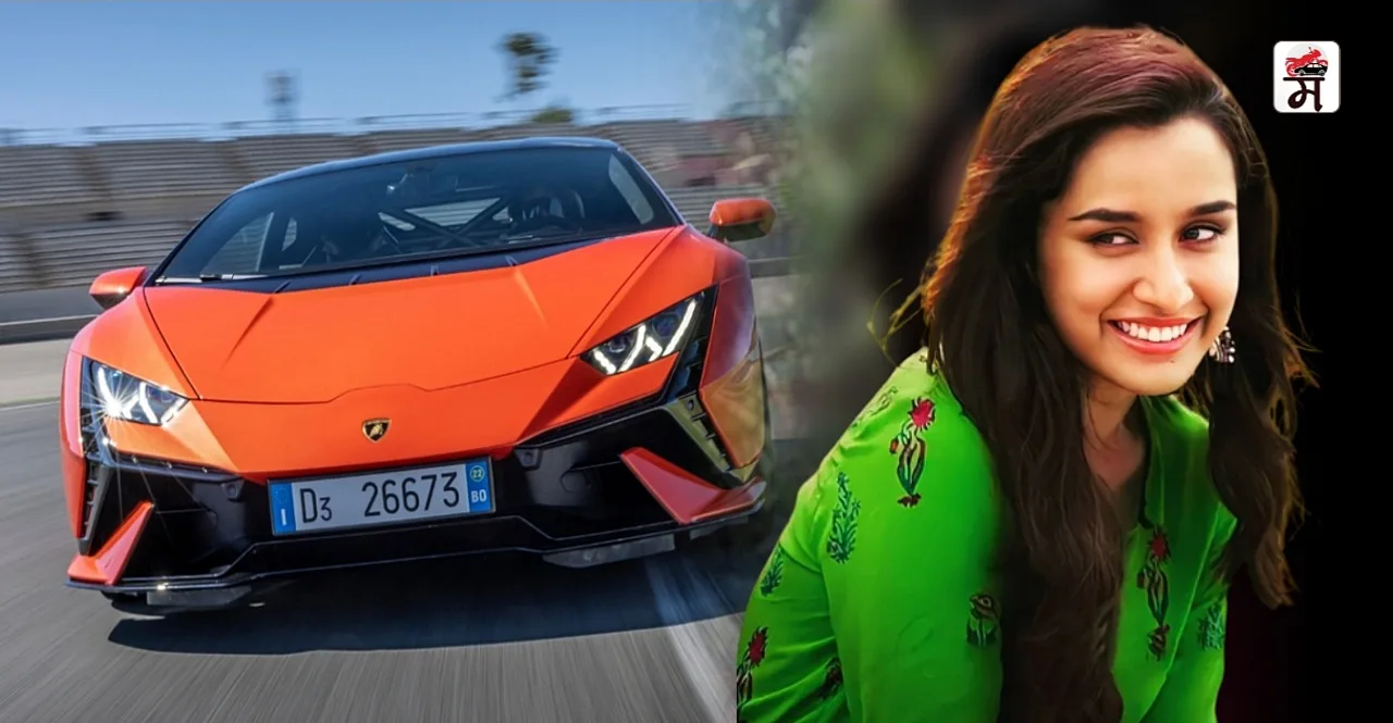Actress Shraddha Kapoor New Lamborghini Huracan Tecnica Car In Marathi