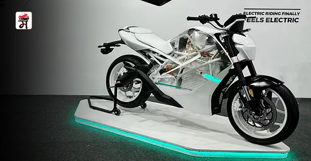 Raptee showcases its first Electric Bike at Tamil Nadu check features in marathi