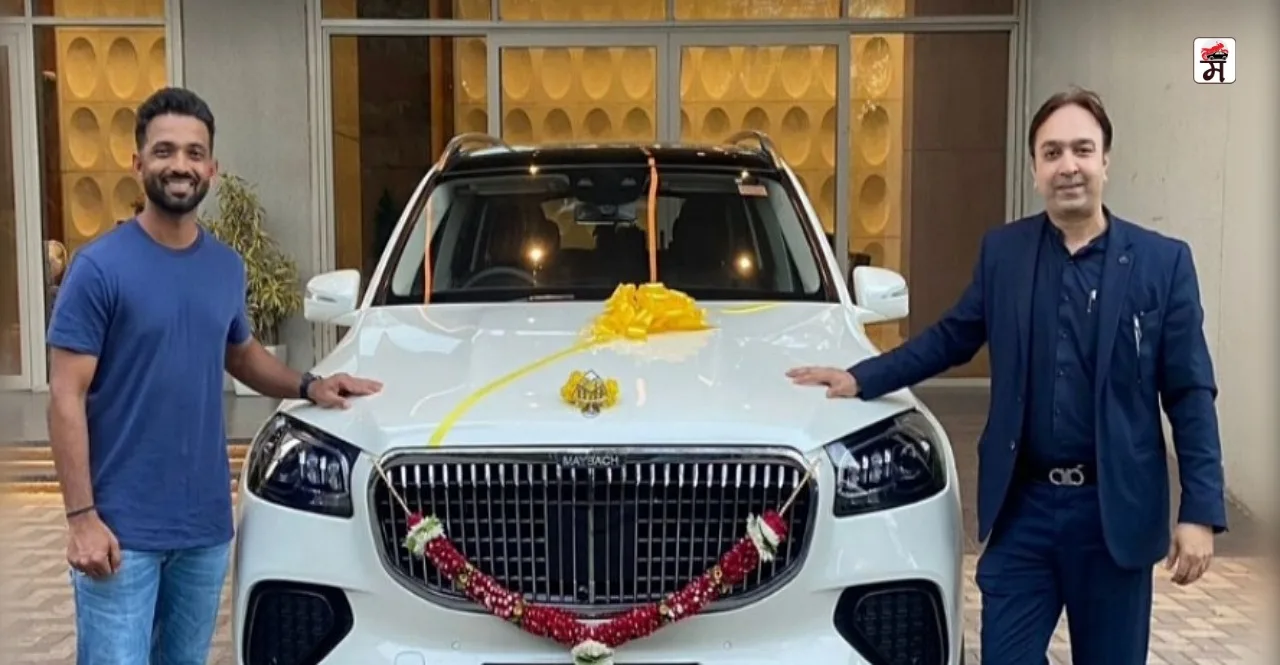 Ajinkya Rahane buys Mercedes-Benz Maybach GLS 600 check details