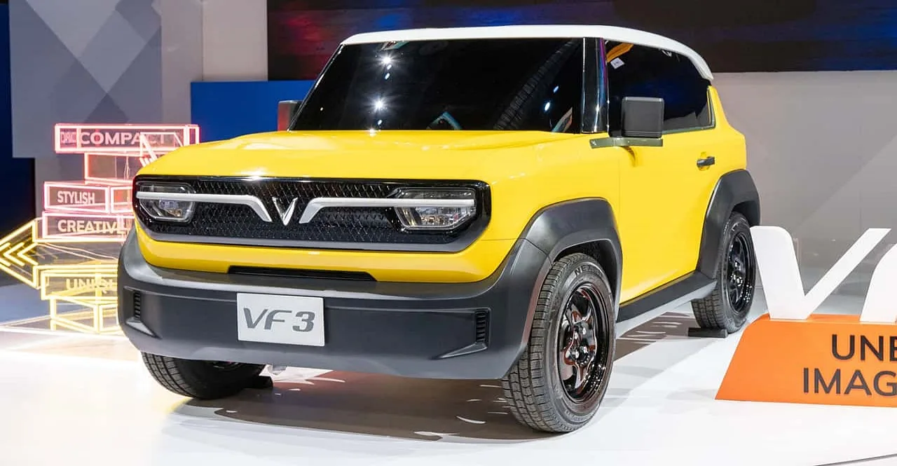 VinFast Files Patent For VF3 Micro Electric SUV in India