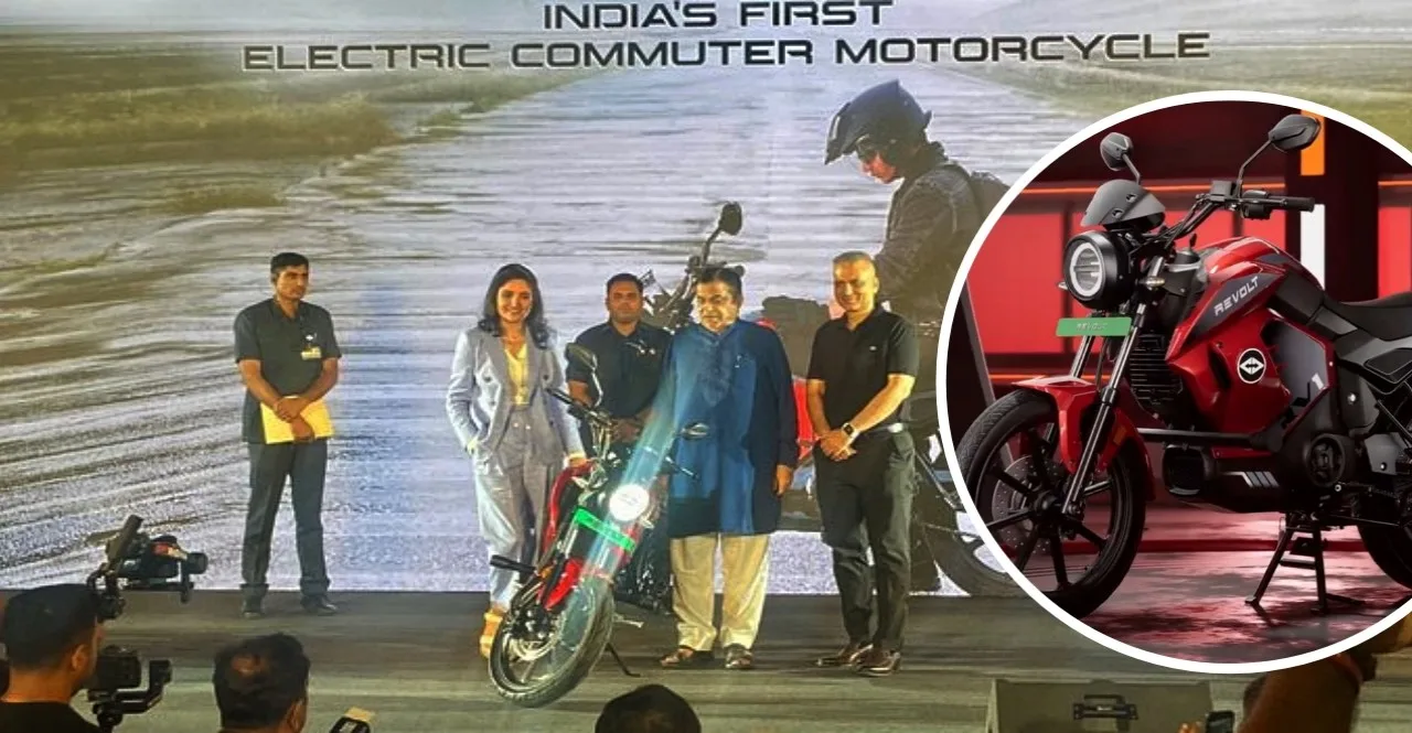 Revolt RV1 Electric Motorcycle Launched Starting Rs 85K