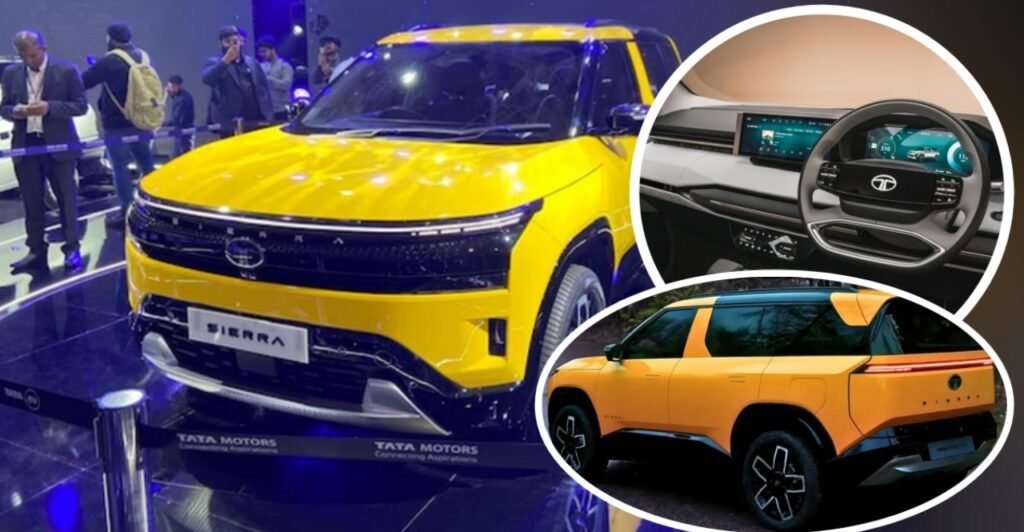 Tata Sierra नोव्हेंबरमध्ये होणार लाँच