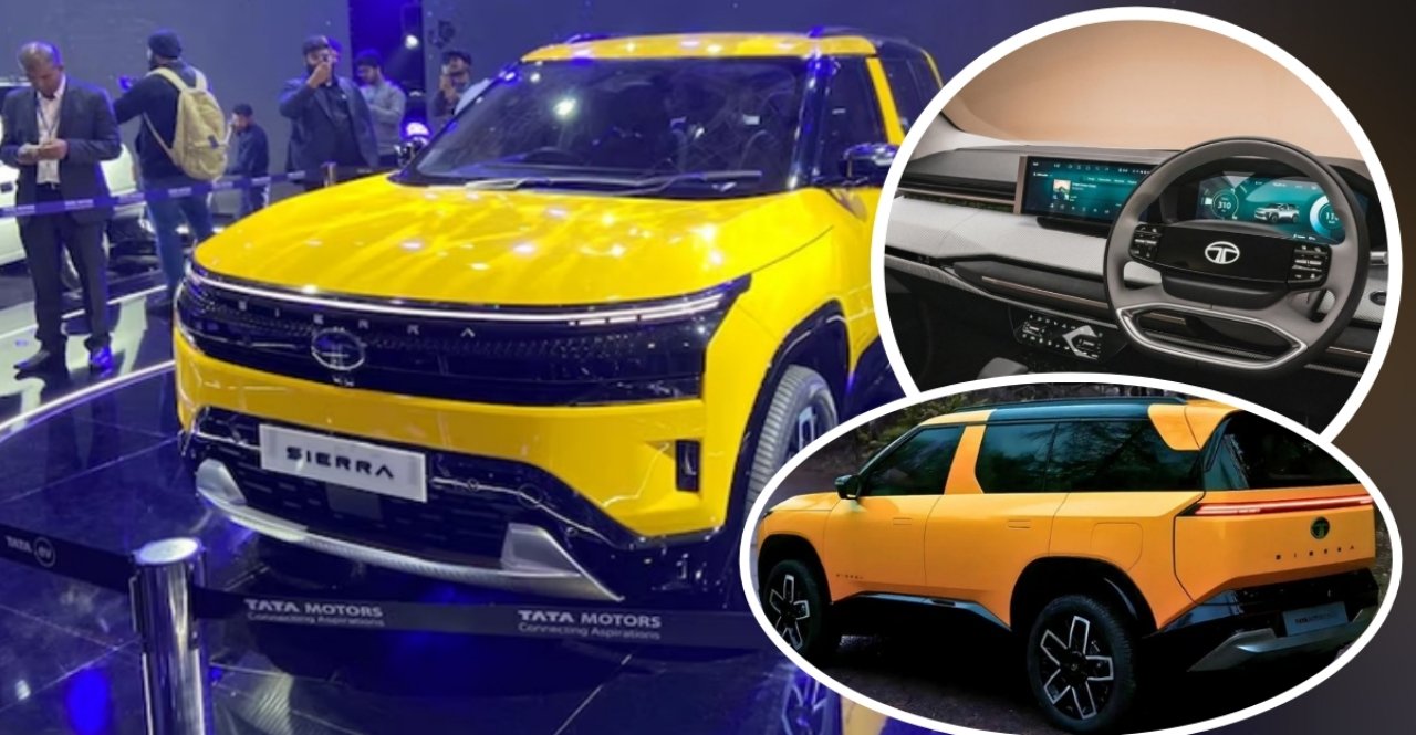 Tata Sierra नोव्हेंबरमध्ये होणार लाँच