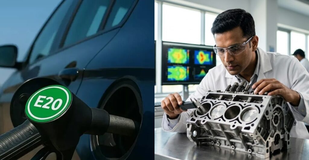 E20 Petrol Engine Impact IIT Kanpur